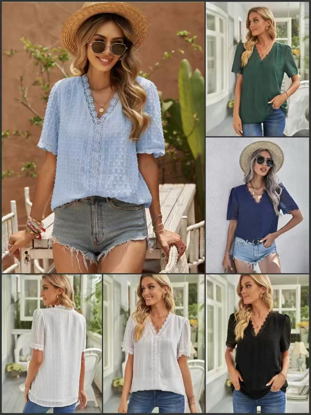 Summer women tops wholesale China wholesale supply WhatsApp: +8613421336920